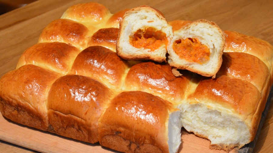 Пирог с начинкой из тыквы