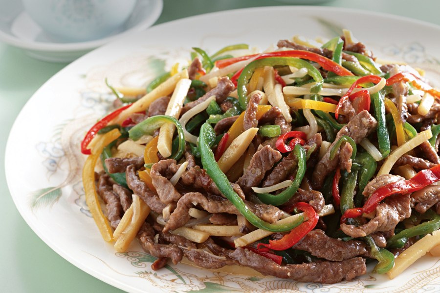 Салат мясо по китайский