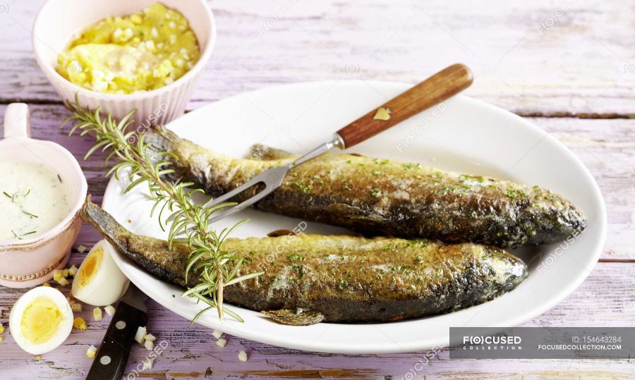 Trout with Sauce PNG