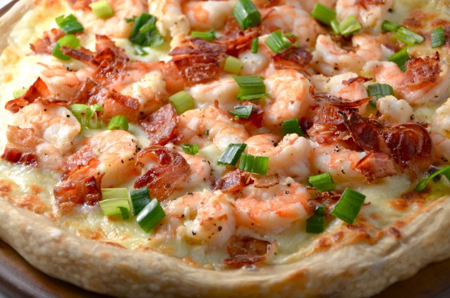 Пицца маринара с морепродуктами