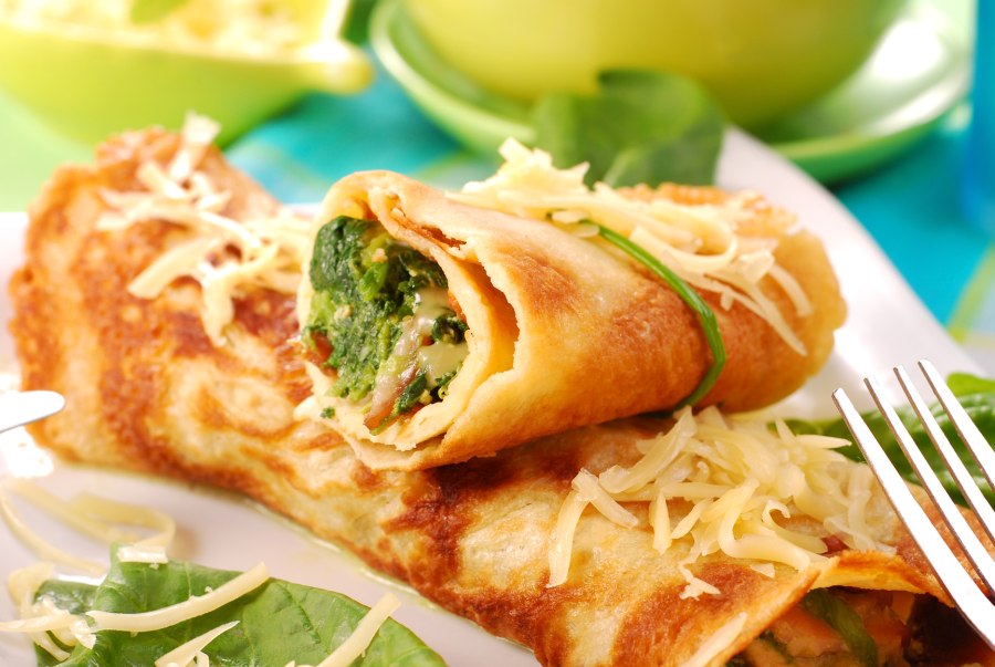 Блинчики с сыром