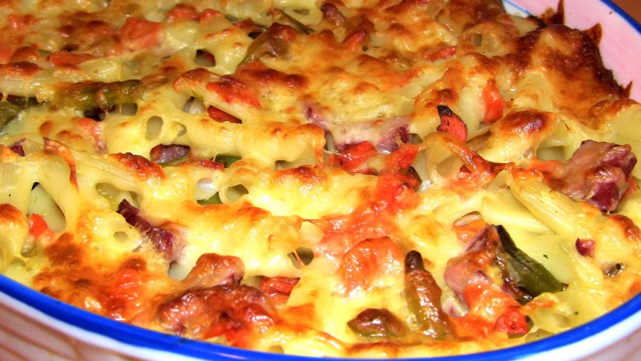 Запеканка из макарон