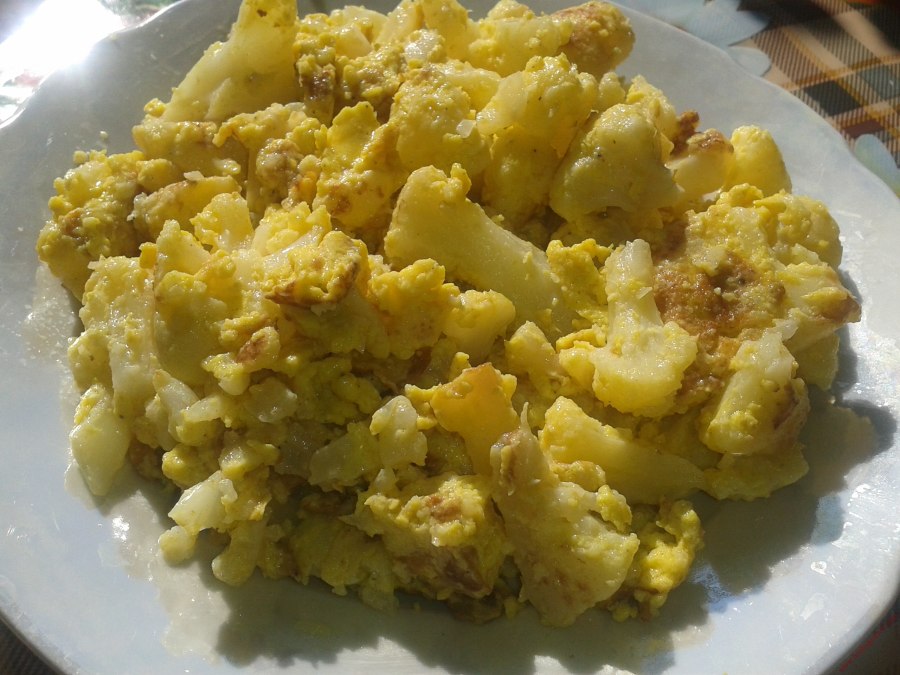 Брюссельская капуста с беконом