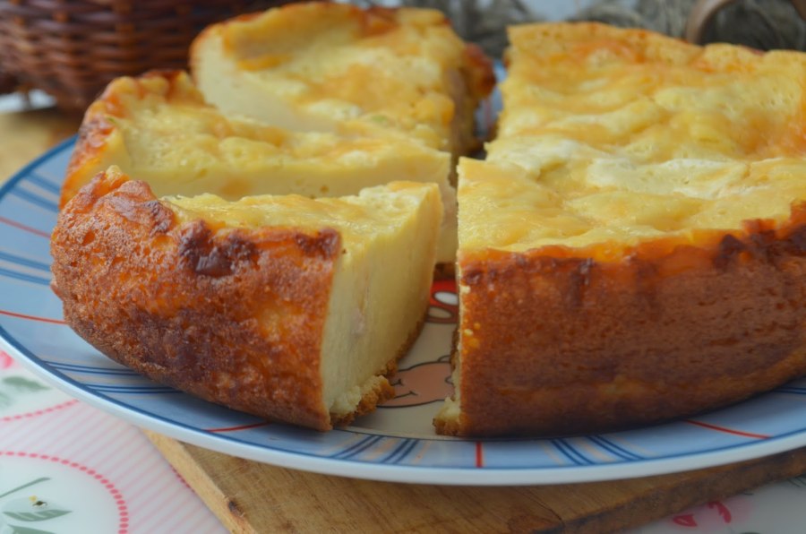 Заливной пирог сиблоками