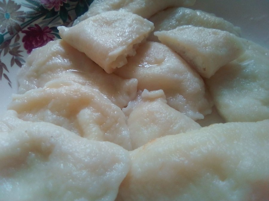 Вареники с картошкой и сыром