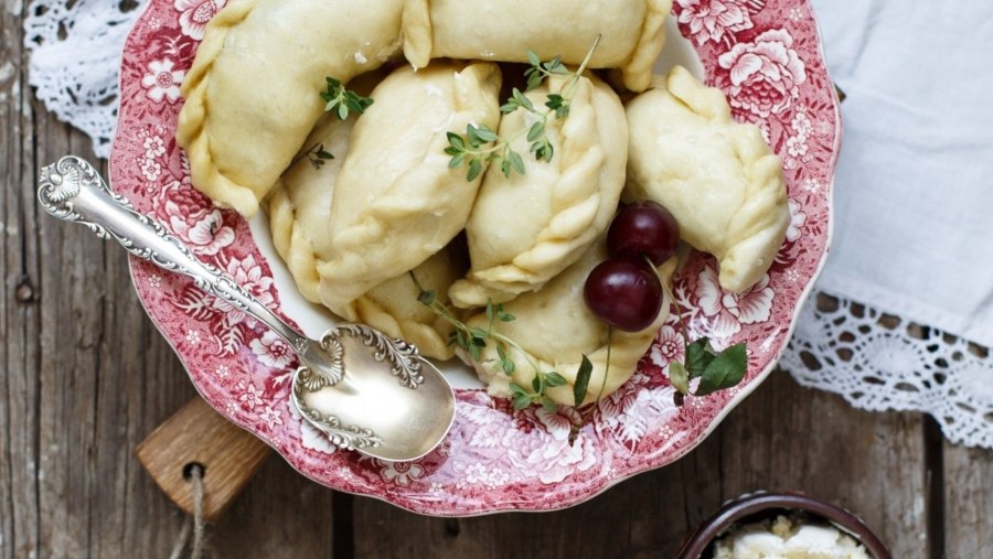 Пельмени с грибами