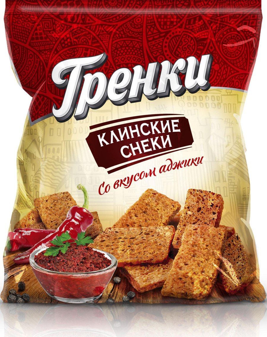 Салат пеструшка с сухариками