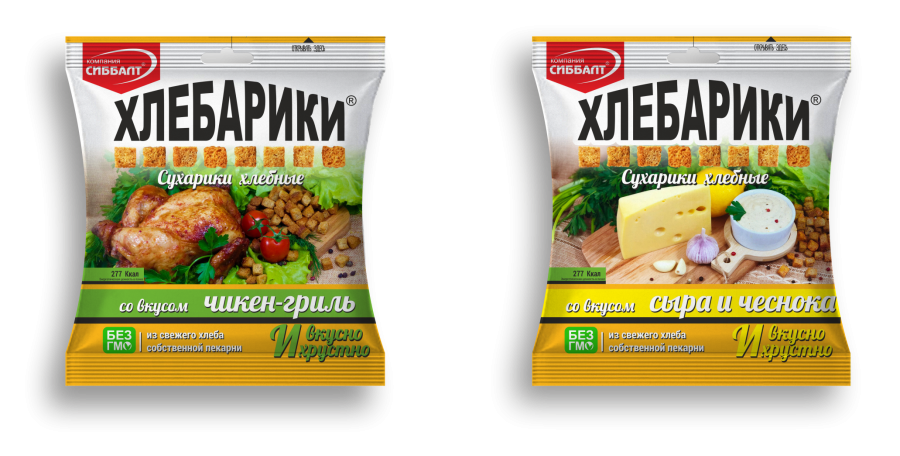 Сухарики "Флинт" 35 г. холодец с хреном