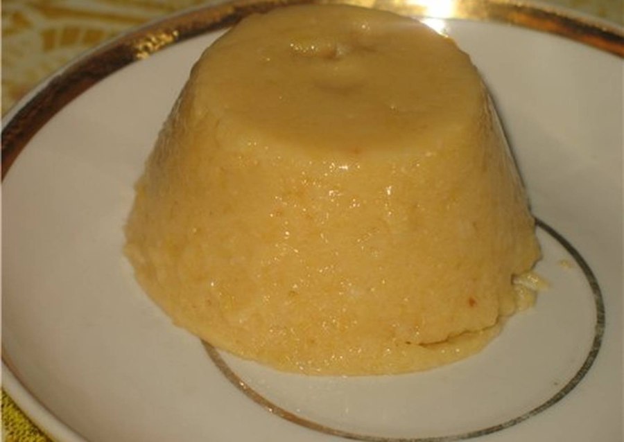 Морковнояблочноу суфле
