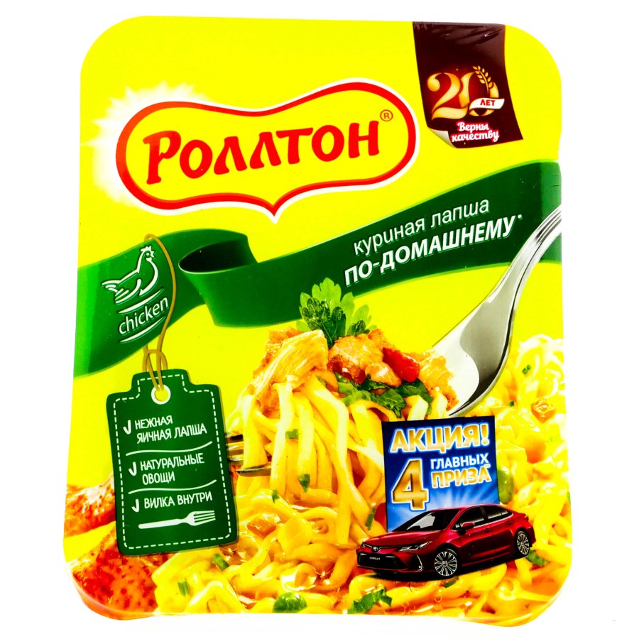 Лапша Роллтон с огоньком