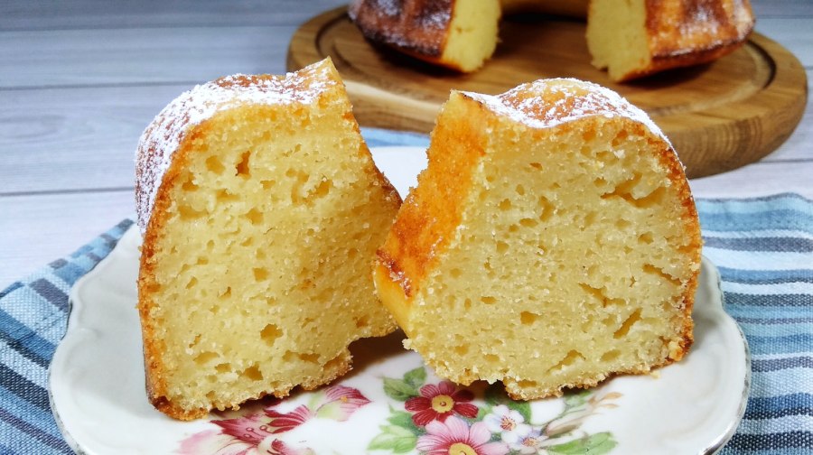 Рецепт манника на сметане без муки