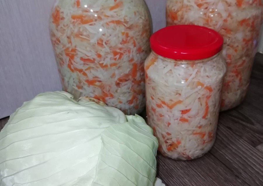 Квашеная капуста на зиму