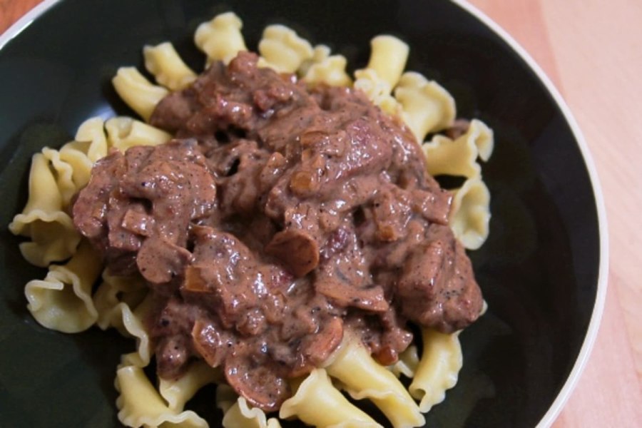 Beef Stroganoff