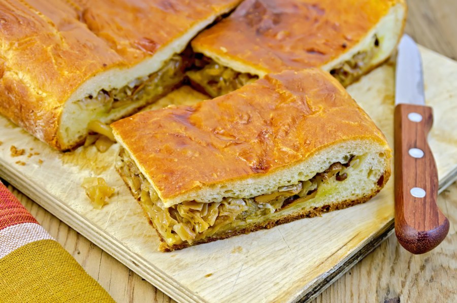 Пирог с капустой
