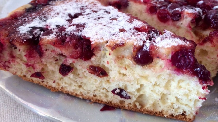 ПП шарлотка с вишней