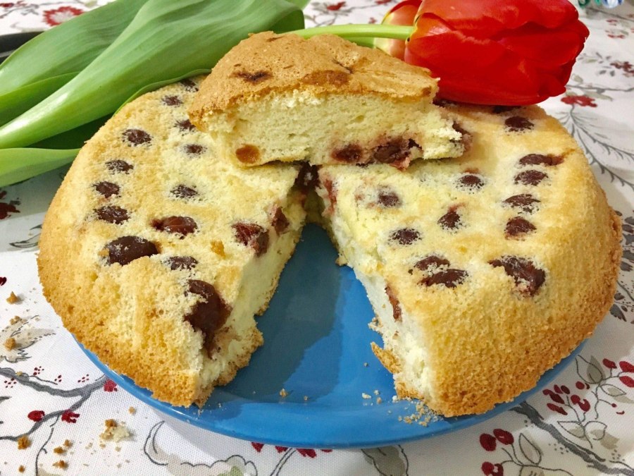 Кекс с вишней