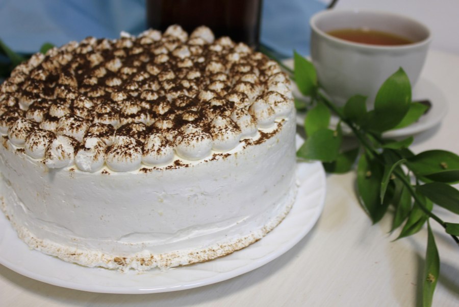 Вкусный торт тирамису