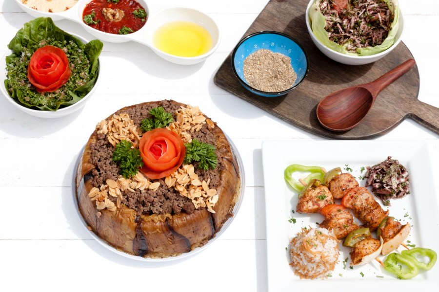 Caucasian dishes на горах