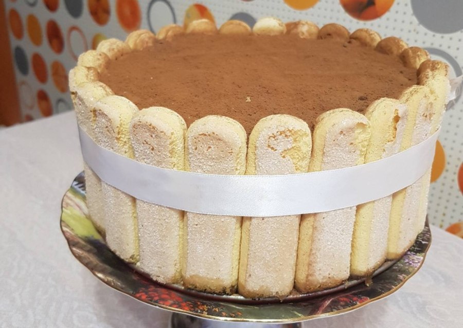 Торт с орехами и сгущенкой