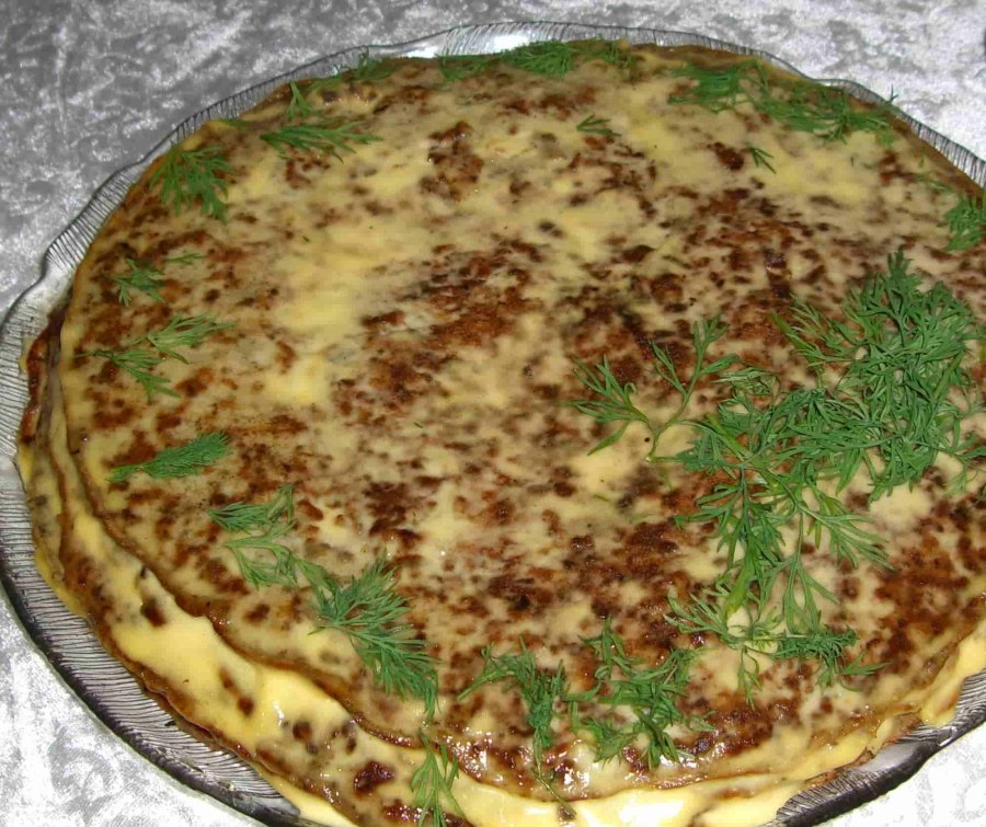 Печеночники из говяжьей печени