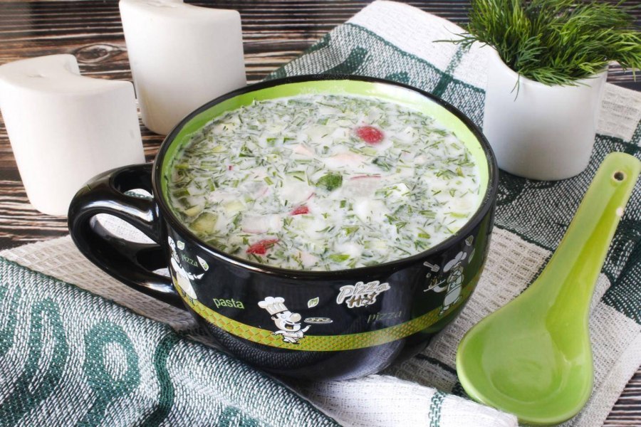 Окрошка ева