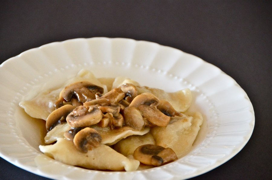 Варенники с картошкой и грибамм