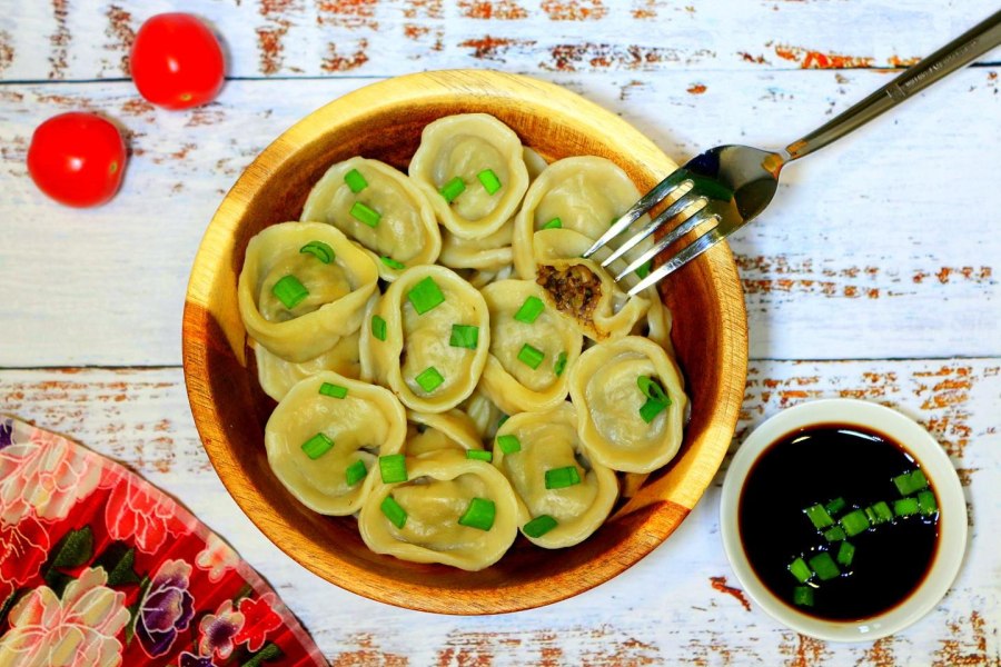 Грибной фарш для пельменей