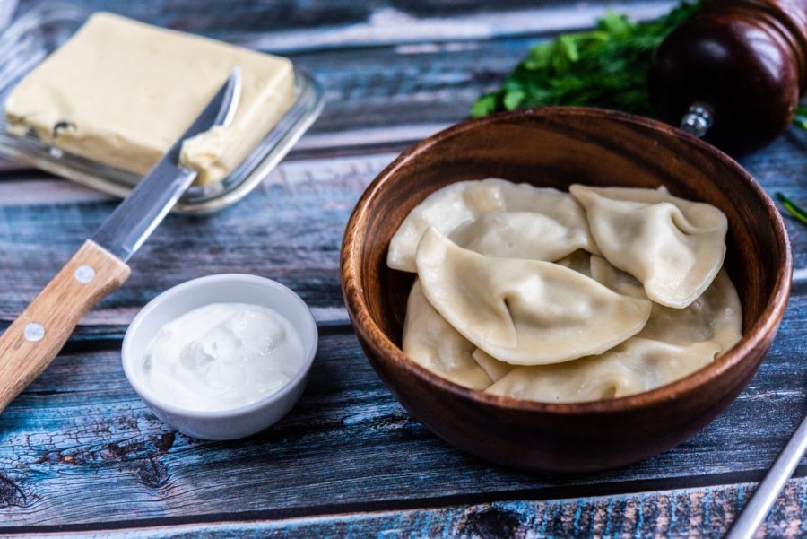 Вареники с картофелем