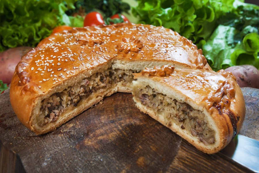 Пироги с мясом