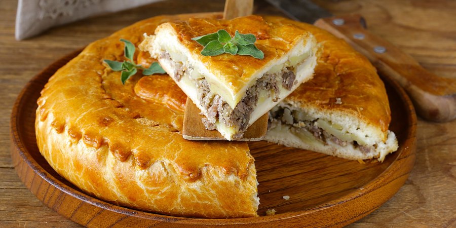 Чувашский национальный пирог хуплу