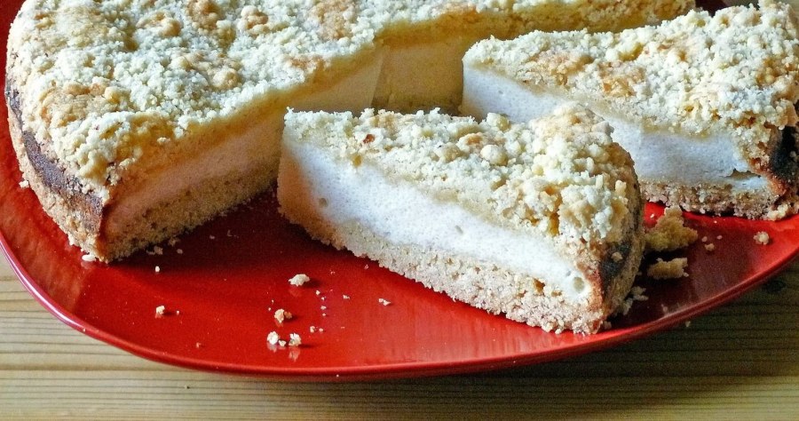 Пирог с ежевикой замороженной
