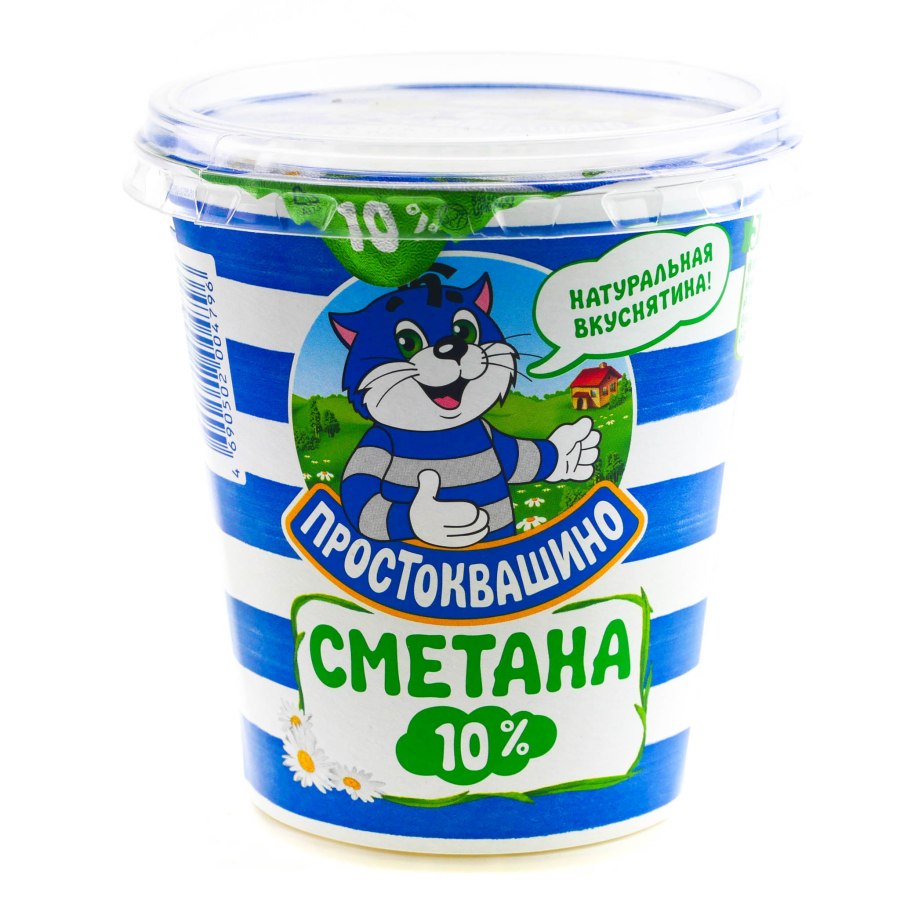 Простоквашино сметана 10%