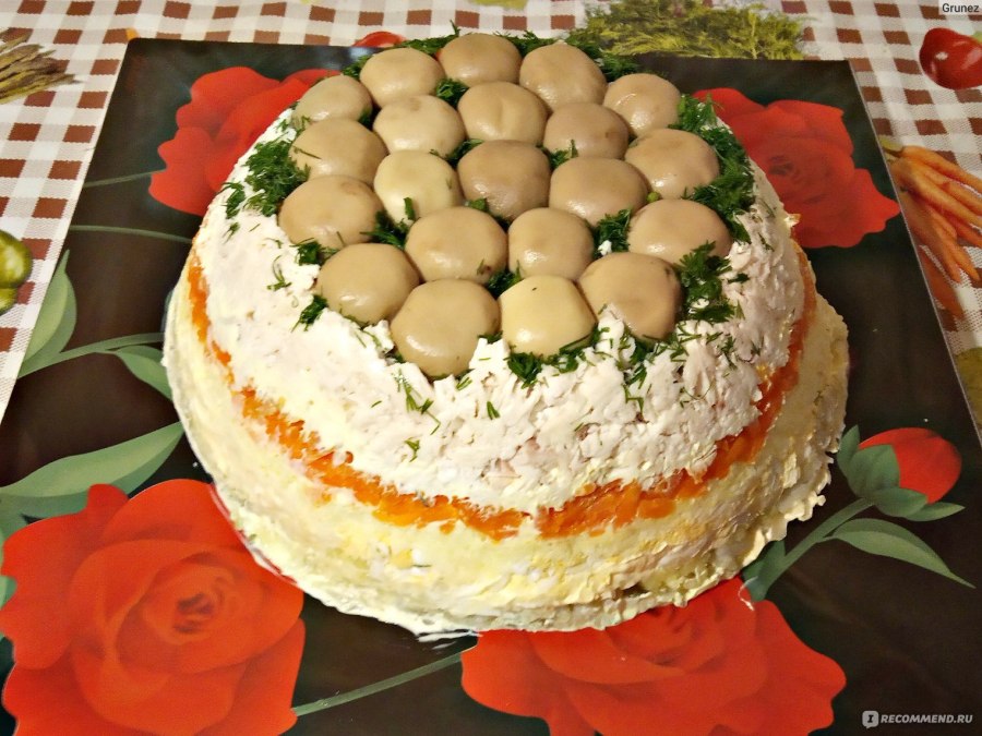Салат грибной Лесная Поляна