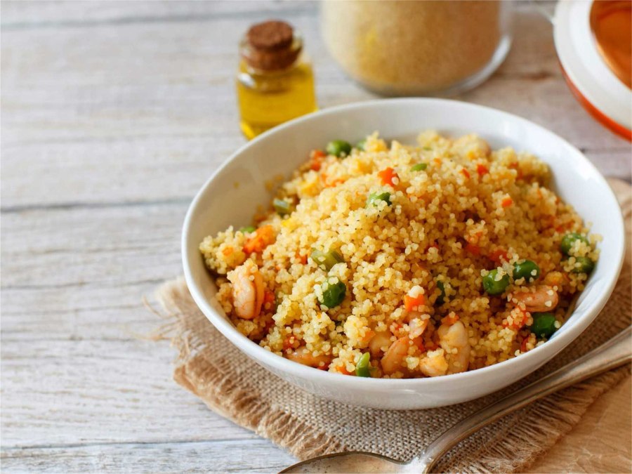 Кускус птитим с овощами