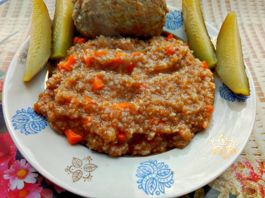 Пшеничная каша на гарнир