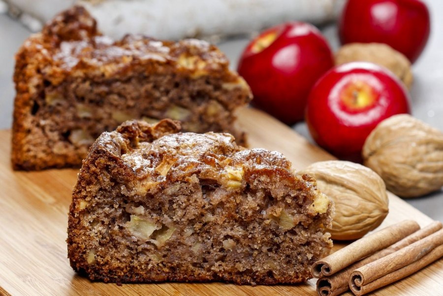 Выпечка с грецкими орехами