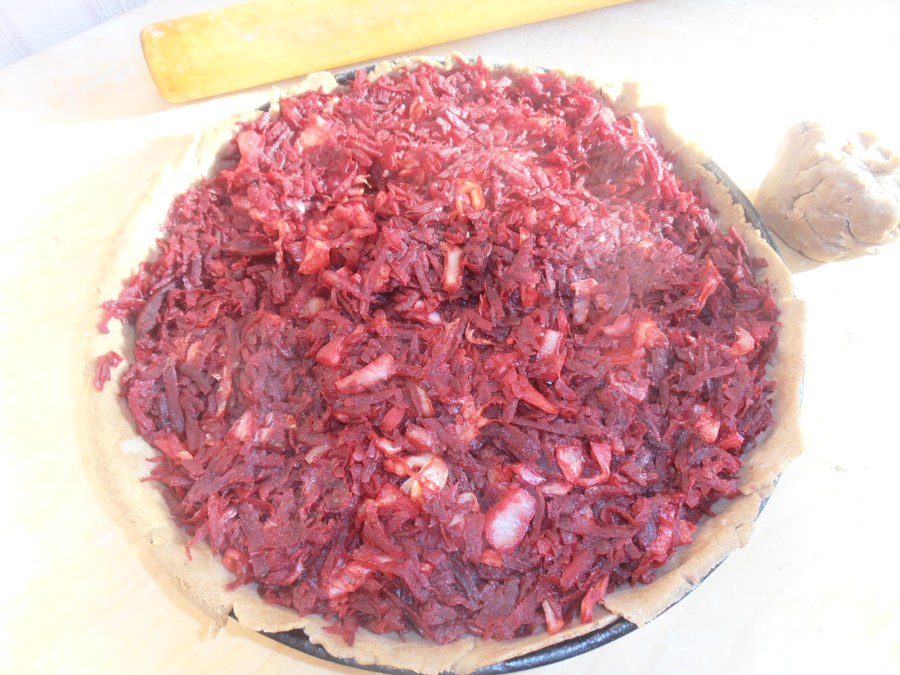 КИШ со шпинатом и сыром