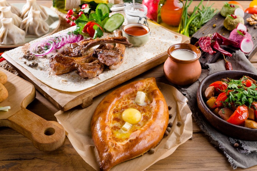 Грузинская еда хачапури
