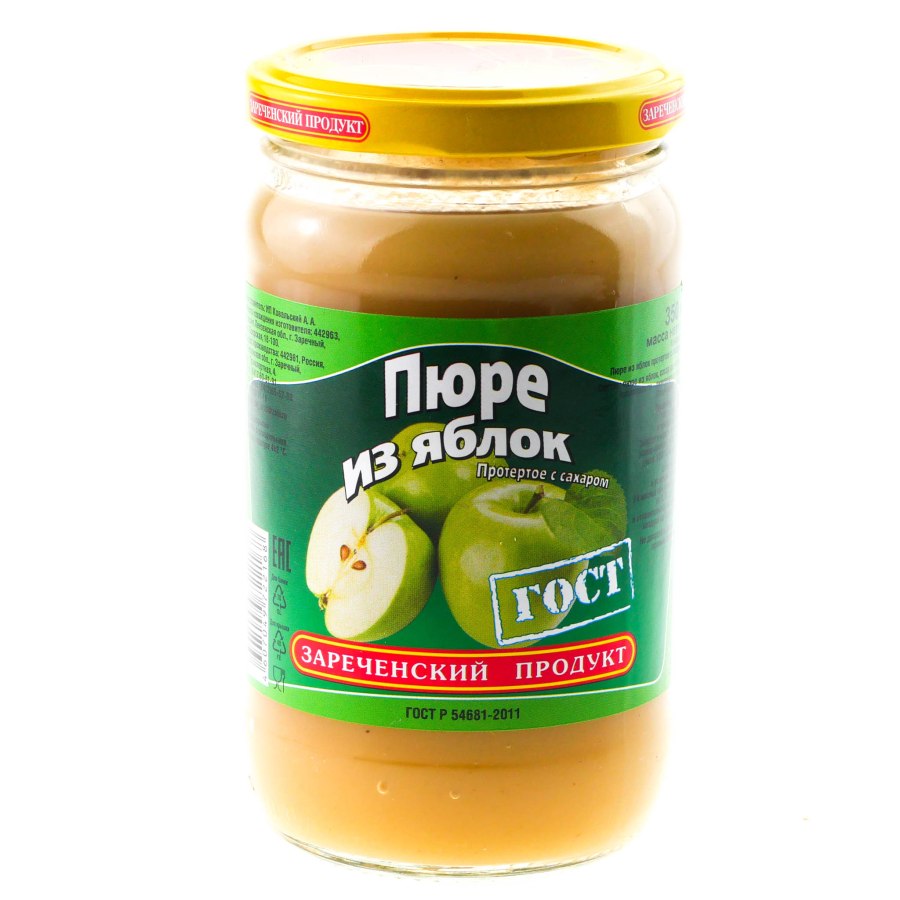 Яблочное пюре