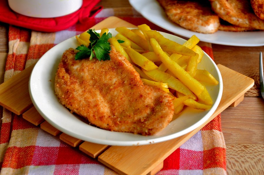Куриная печень в кляре