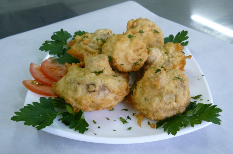 Шницель на палочке