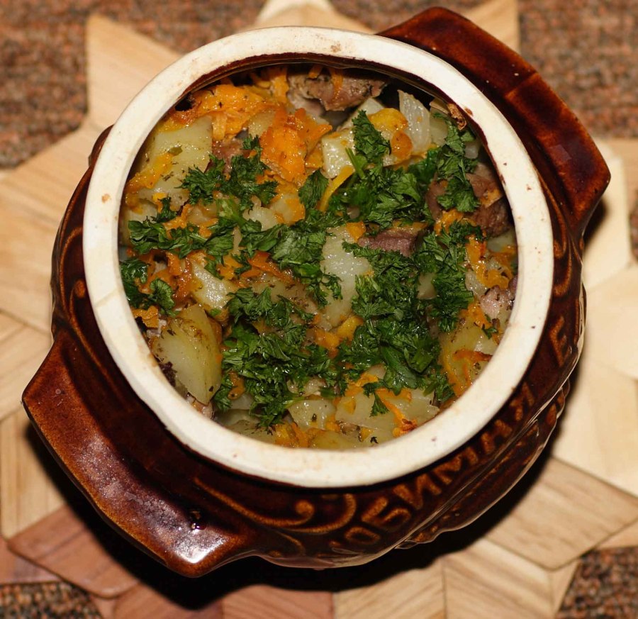 Грузинская кухня чанахи