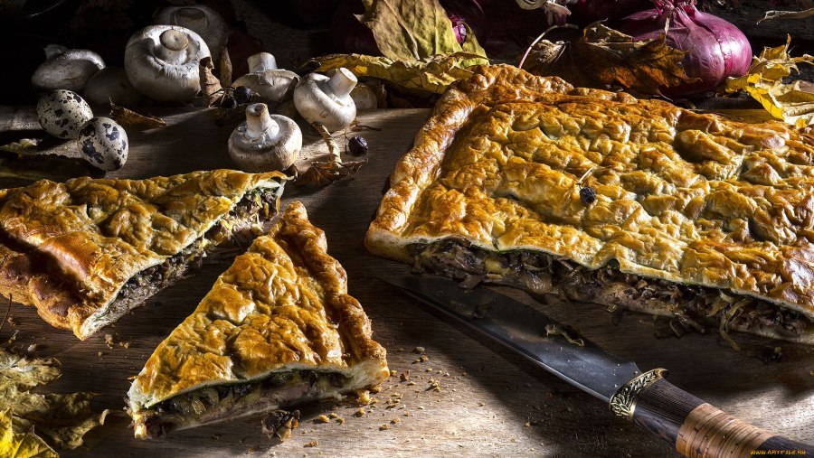 Мясной пирог