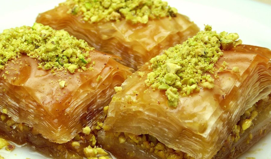 Баклава с фисташками турецкая