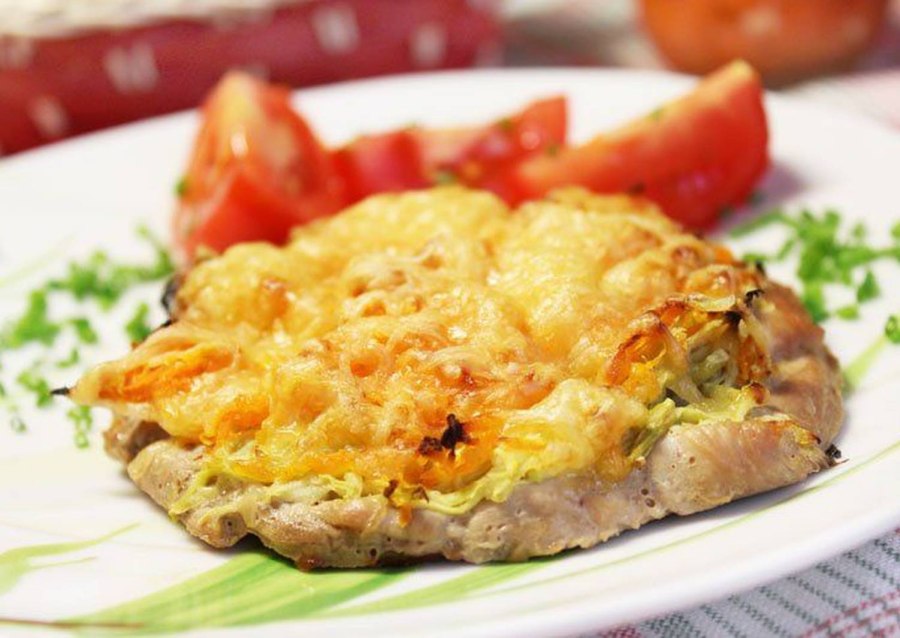 Куриное филе под сыром