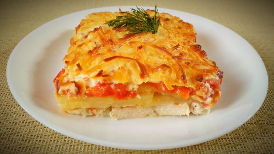 Курочка под шубой