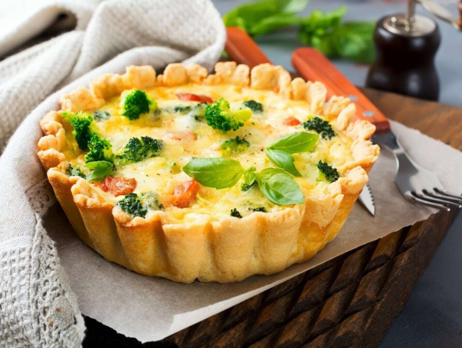 КИШ Лорен с брокколи