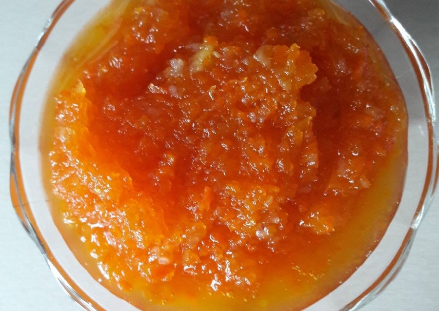 Джем из моркови