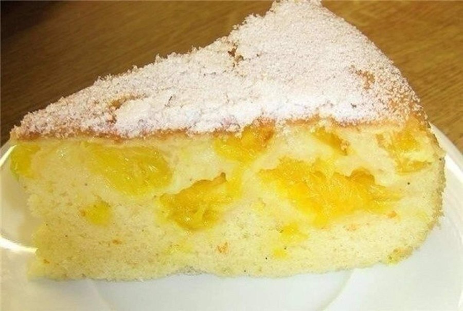 Апельсиновая шарлотка