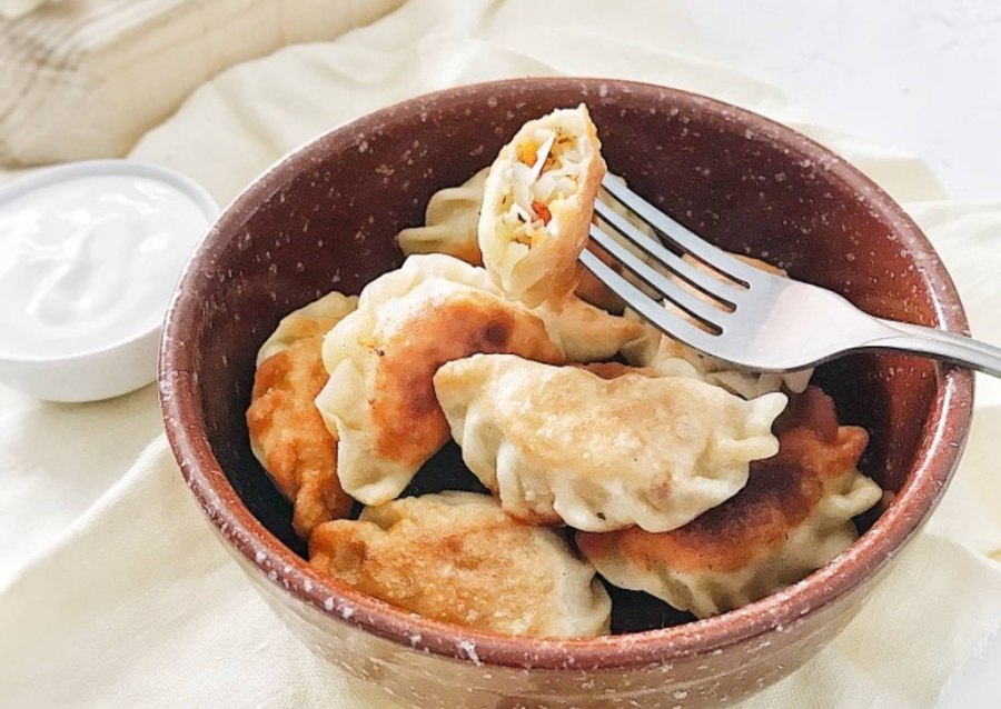 Вареники с картошкой и капустой